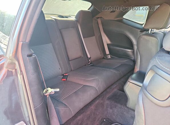 2C3CDZBT4HH657974 2017 DODGE CHALLENGER Gray Vista de los asientos traseros
