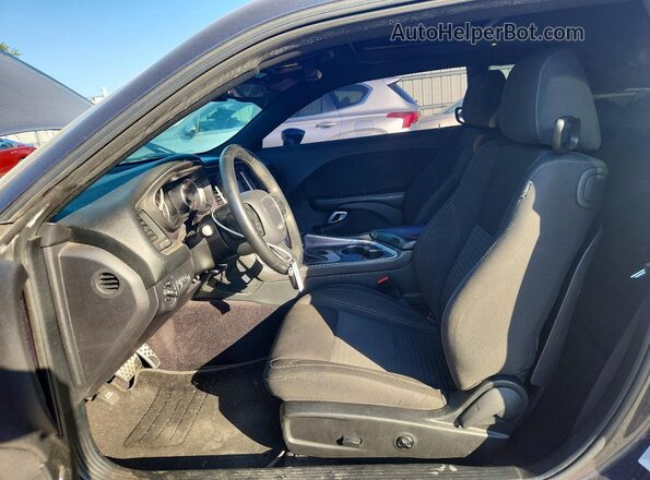 2C3CDZBT4HH657974 2017 DODGE CHALLENGER Gray Vista interior delantera