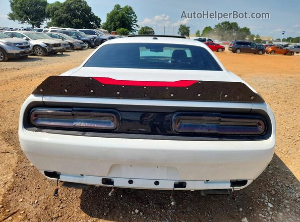 2C3CDZBT4PH669184 2023 DODGE CHALLENGER White Вид ззаду