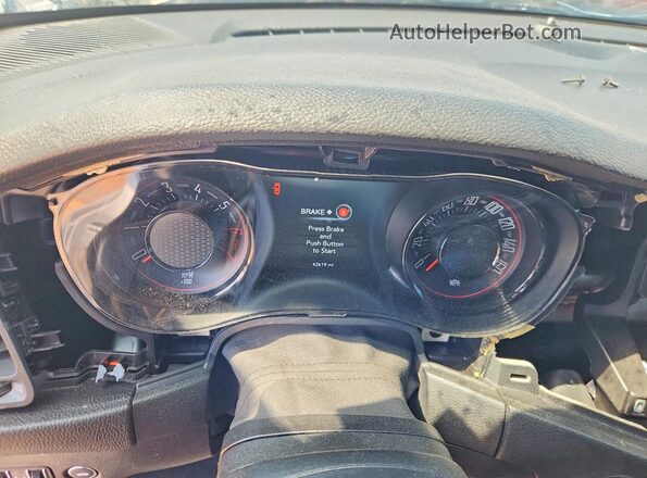 2C3CDZBT4PH669184 2023 DODGE CHALLENGER White Вид щитка приладів