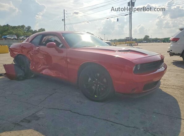 2C3CDZBT5GH218247 2016 DODGE CHALLENGER Red Front right