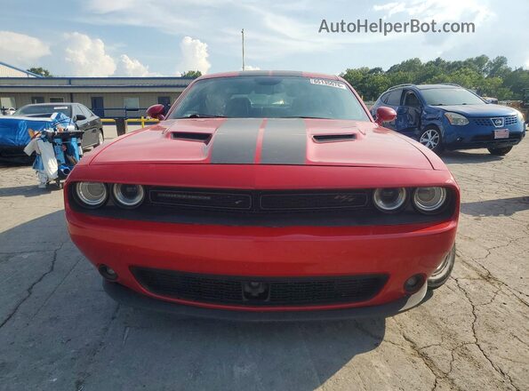 2C3CDZBT5GH218247 2016 DODGE CHALLENGER Red Front view