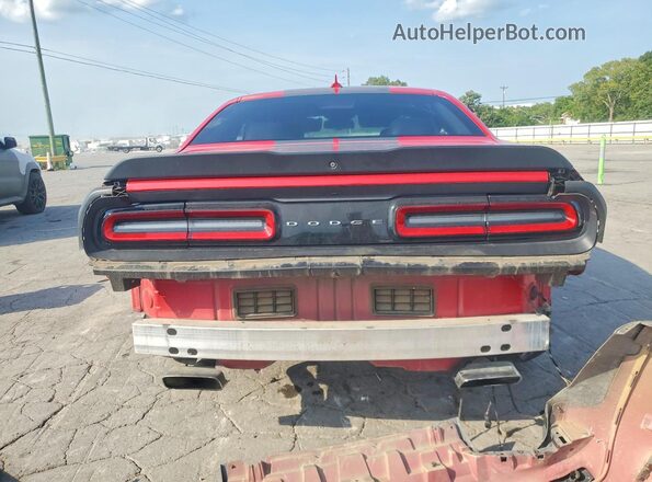 2C3CDZBT5GH218247 2016 DODGE CHALLENGER Red Rear view