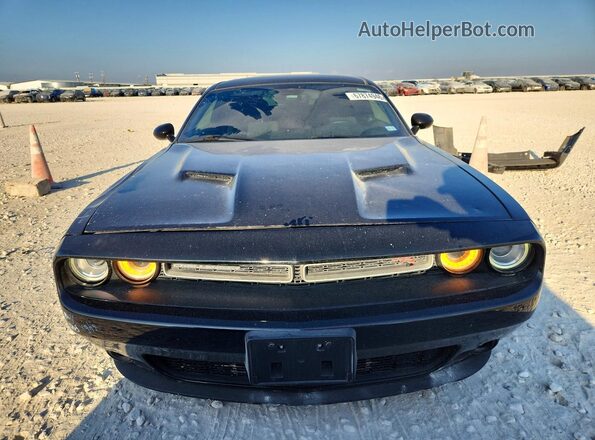 2C3CDZBT5JH161362 2018 DODGE CHALLENGER Black Вид спереду