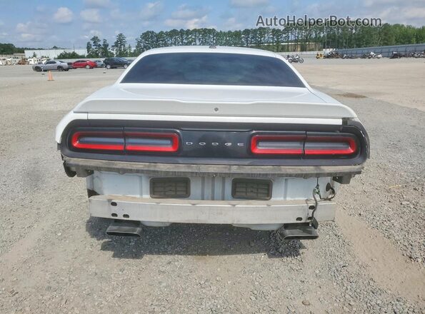 2C3CDZBT5KH612551 2019 DODGE CHALLENGER White Հետևի տեսք