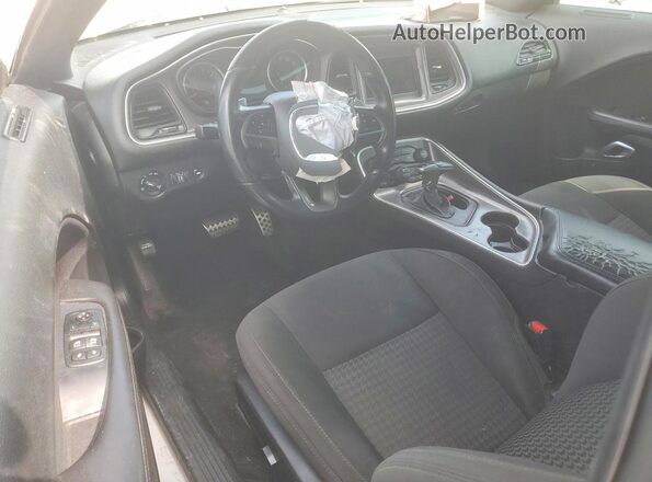 2C3CDZBT5KH612551 2019 DODGE CHALLENGER White Առջևի վահանակի տեսք