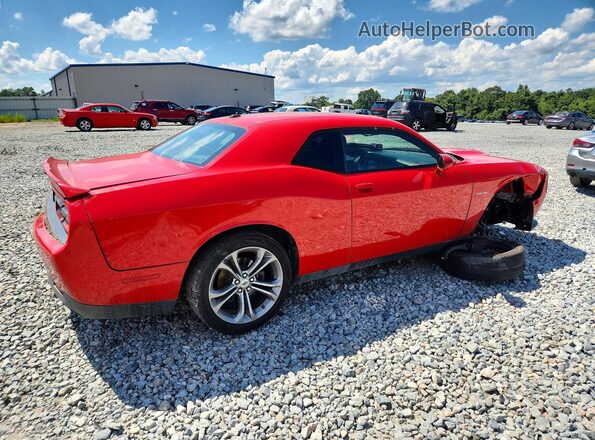 2C3CDZBT5LH118305 2020 DODGE CHALLENGER Red Задня права чверть