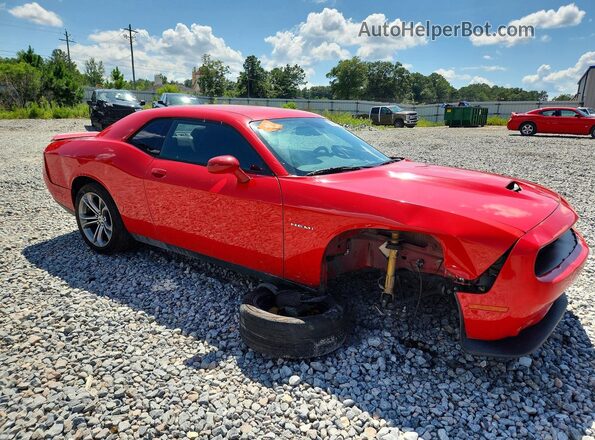 2C3CDZBT5LH118305 2020 DODGE CHALLENGER Red Передня права чверть