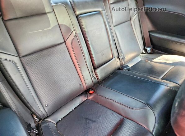 2C3CDZBT6GH322097 2016 DODGE CHALLENGER Black Rear seats view