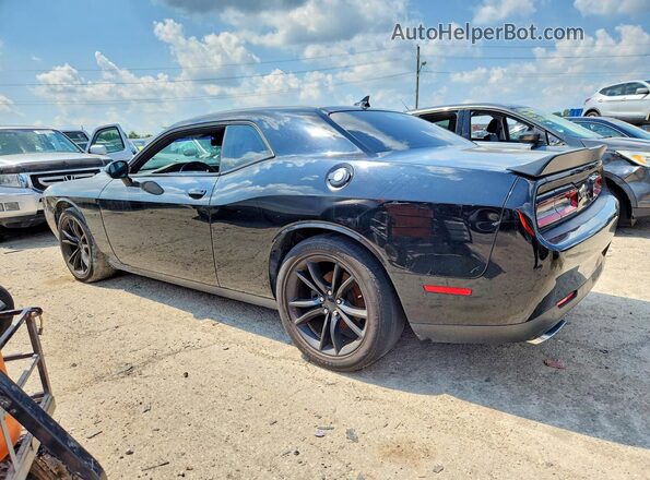 2C3CDZBT6GH322097 2016 DODGE CHALLENGER Black Rear left