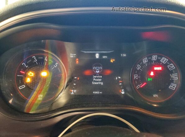 2C3CDZBT6JH208544 2018 DODGE CHALLENGER Серый Вид щитка приборов
