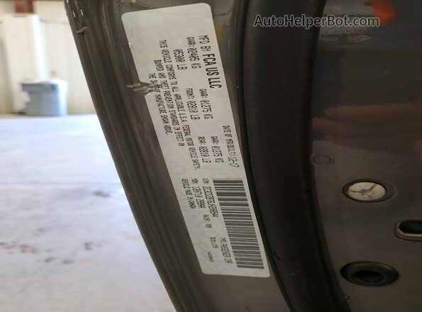 2C3CDZBT6JH208544 2018 DODGE CHALLENGER Серый Вид подкапотного пространства