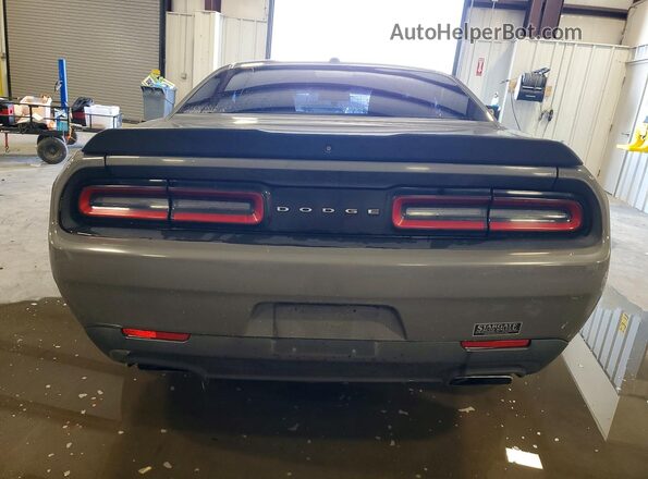 2C3CDZBT6JH208544 2018 DODGE CHALLENGER Серый Вид сзади