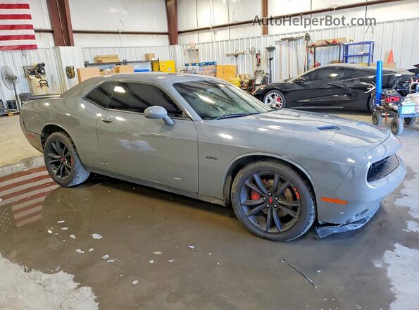 2C3CDZBT6JH208544 2018 DODGE CHALLENGER Серый Передняя правая четверть