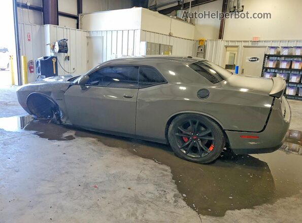 2C3CDZBT6JH208544 2018 DODGE CHALLENGER Серый Задняя левая четверть