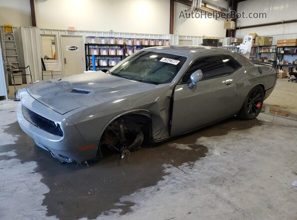 2C3CDZBT6JH208544 2018 DODGE CHALLENGER Серый Панорамный вид салона 360°