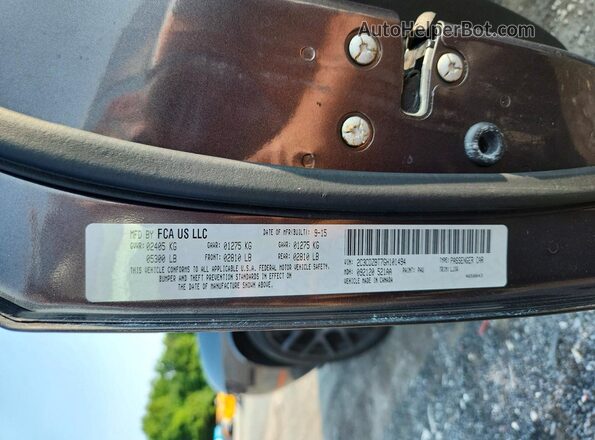 2C3CDZBT7GH101494 2016 DODGE CHALLENGER Black Շարժիչի բաժամունքի տեսք