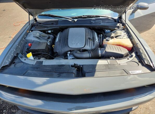 2C3CDZBT7PH650077 2023 DODGE CHALLENGER Gray Rear interior view