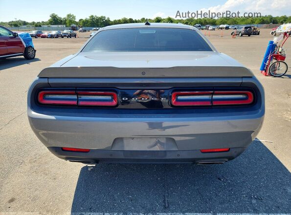 2C3CDZBT8JH282354 2018 DODGE CHALLENGER Gray Հետևի տեսք