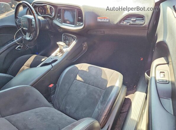 2C3CDZBT8JH282354 2018 DODGE CHALLENGER Gray Առջևի վահանակի տեսք