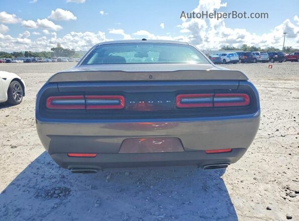 2C3CDZBT8MH551652 2021 DODGE CHALLENGER Charcoal Widok z tyłu