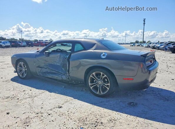 2C3CDZBT8MH551652 2021 DODGE CHALLENGER Charcoal Tył lewy