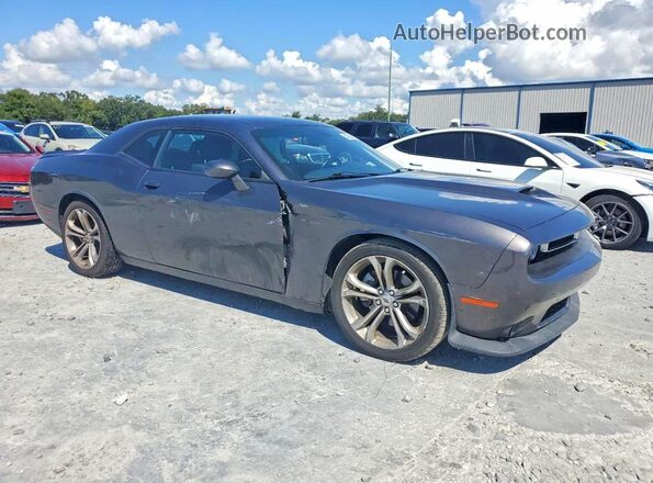 2C3CDZBT8MH551652 2021 DODGE CHALLENGER Charcoal Przód prawy