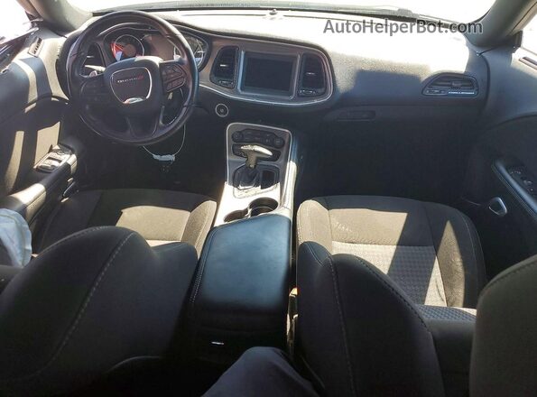 2C3CDZBT8MH551652 2021 DODGE CHALLENGER Charcoal Widok deski rozdzielczej