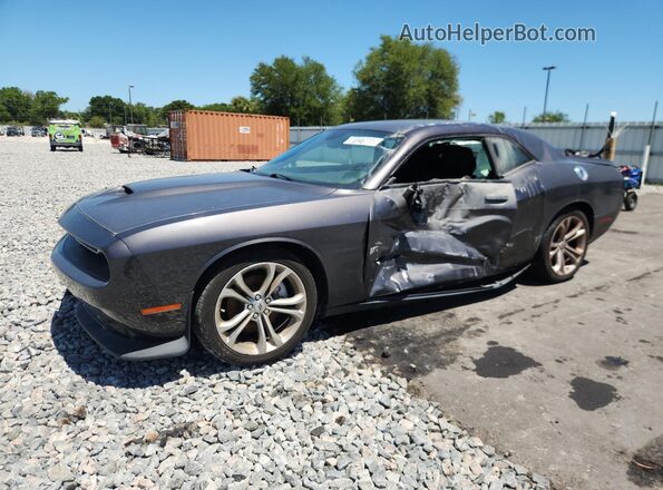 2C3CDZBT8MH551652 2021 DODGE CHALLENGER Charcoal Widok naklejki z numerem VIN