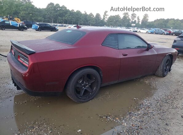 2C3CDZBT8MH638001 2021 DODGE CHALLENGER Burgundy Rear right