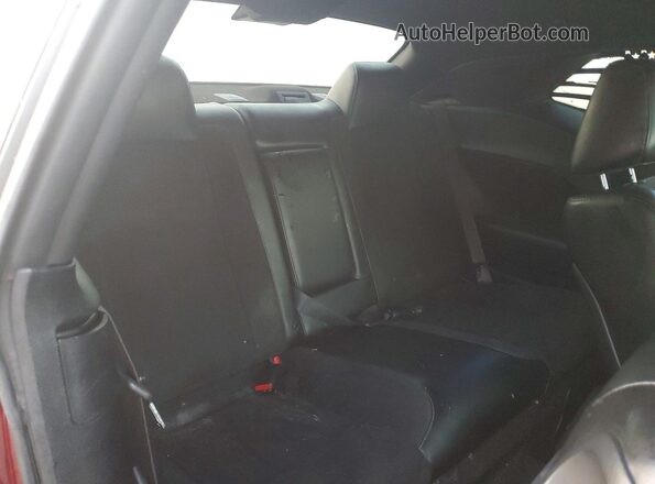 2C3CDZBT8MH638001 2021 DODGE CHALLENGER Burgundy Rear seats view