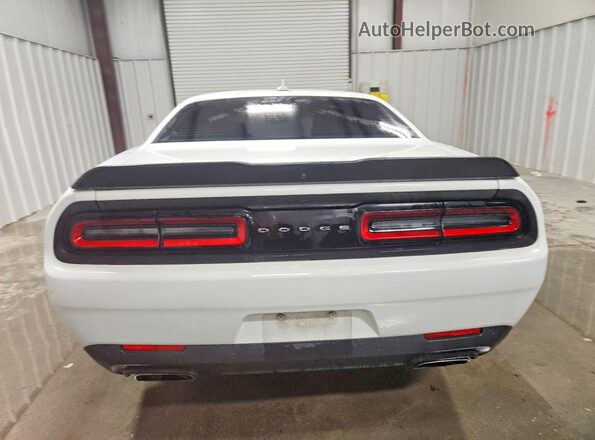 2C3CDZBT8PH654607 2023 DODGE CHALLENGER Белый Вид сзади