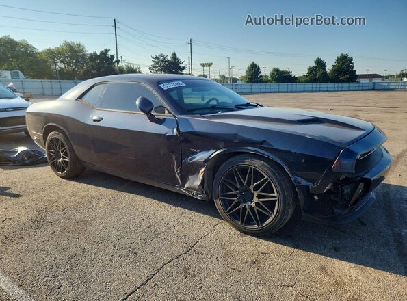2C3CDZBT9HH648820 2017 DODGE CHALLENGER Черный Передняя правая четверть