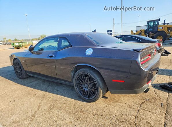 2C3CDZBT9HH648820 2017 DODGE CHALLENGER Черный Задняя левая четверть