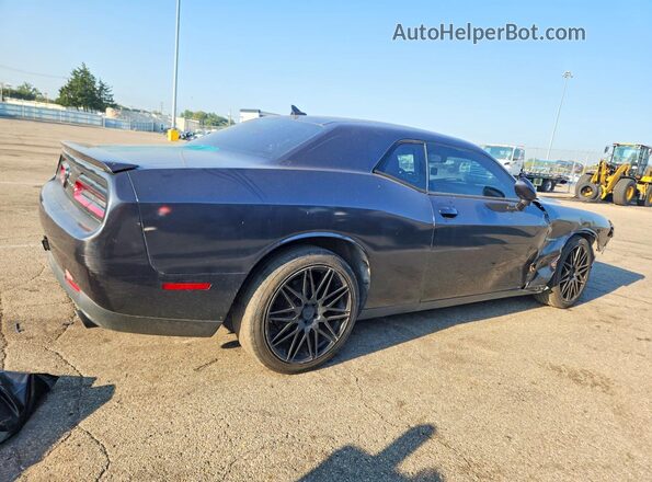 2C3CDZBT9HH648820 2017 DODGE CHALLENGER Черный Задняя правая четверть