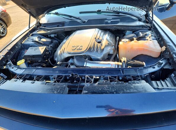 2C3CDZBT9HH648820 2017 DODGE CHALLENGER Черный Вид задней части салона