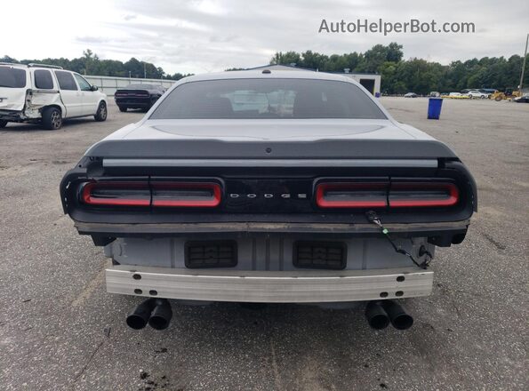 2C3CDZBT9LH243744 2020 DODGE CHALLENGER Gray Вид ззаду