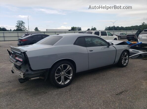 2C3CDZBT9LH243744 2020 DODGE CHALLENGER Gray Задня права чверть