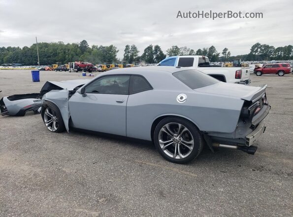 2C3CDZBT9LH243744 2020 DODGE CHALLENGER Gray Задня ліва чверть