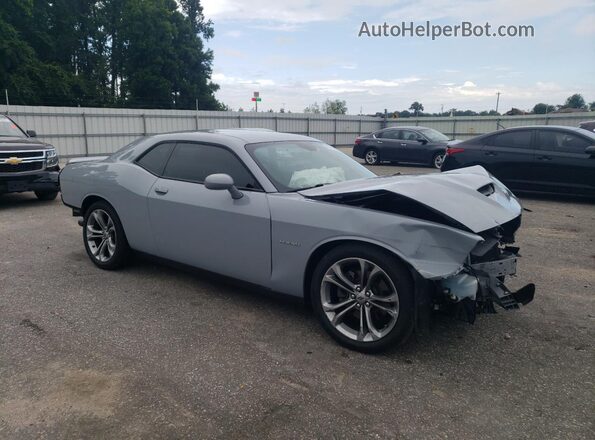 2C3CDZBT9LH243744 2020 DODGE CHALLENGER Gray Передня права чверть