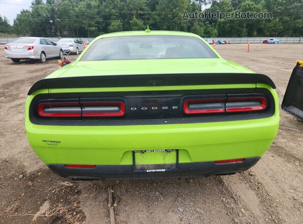 2C3CDZC96PH562902 2023 DODGE CHALLENGER Green უკანა ხედი