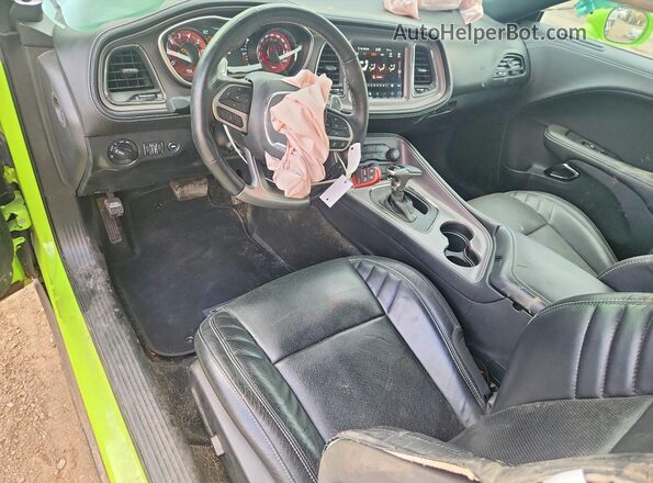 2C3CDZC96PH562902 2023 DODGE CHALLENGER Green წინა პანელის ხედი