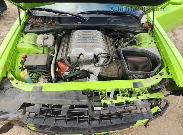 2C3CDZC96PH562902 2023 DODGE CHALLENGER Green უკანა სალონის ხედი