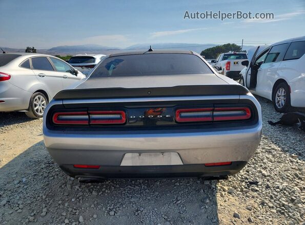 2C3CDZFJ2HH592616 2017 DODGE CHALLENGER Silver Rear view