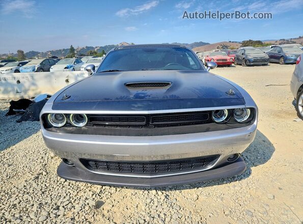 2C3CDZFJ2HH592616 2017 DODGE CHALLENGER Silver Front view