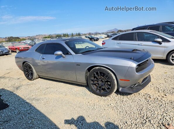 2C3CDZFJ2HH592616 2017 DODGE CHALLENGER Silver Front right
