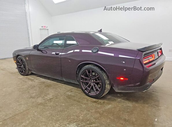 2C3CDZFJ2MH609859 2021 DODGE CHALLENGER Burgundy Задня ліва чверть