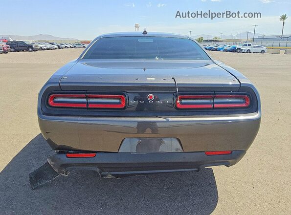 2C3CDZFJ3GH178081 2016 DODGE CHALLENGER Gray Widok z tyłu