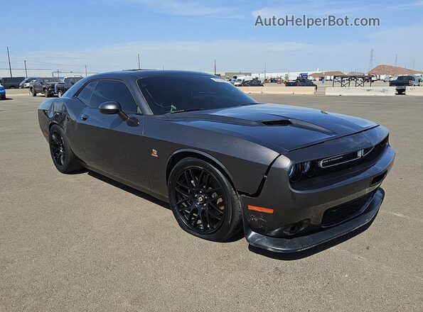 2C3CDZFJ3GH178081 2016 DODGE CHALLENGER Gray 