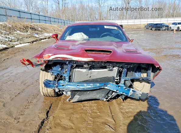 2C3CDZFJ5HH507347 2017 DODGE CHALLENGER Red Widok z przodu